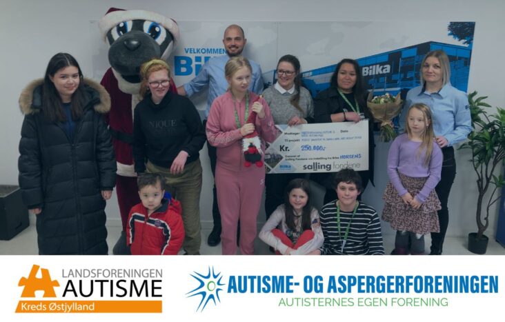 Autisme- og Aspergerforeningen i samarbejde med Landsforeningen Autisme Kreds Østjylland støttes af Salling Fondene med midler til mobilt sanserum. 